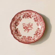 Cargar imagen en el visor de la galería, Plato de postre de porcelana diseño Faustine