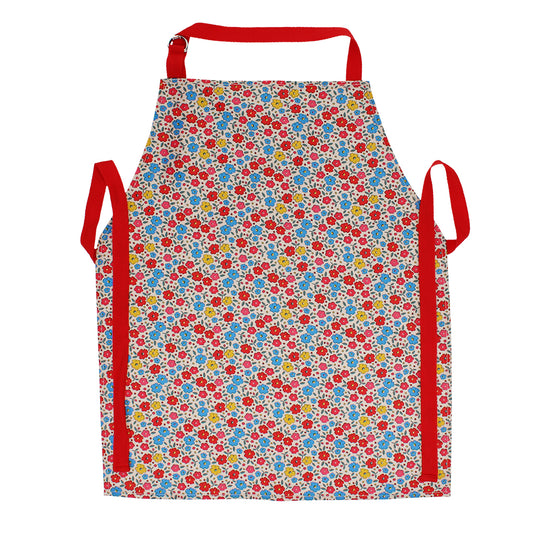 Delantal niño diseño florecillas