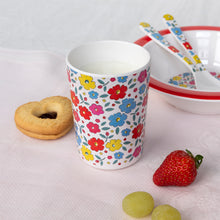 Cargar imagen en el visor de la galería, Vaso de melamina diseño florecillas
