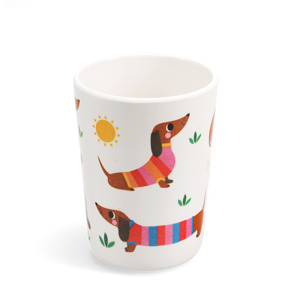 Vaso de melamina diseño Teckel