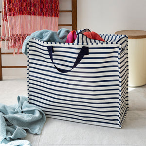 Bolsa gigante para almacenar diseño rayas