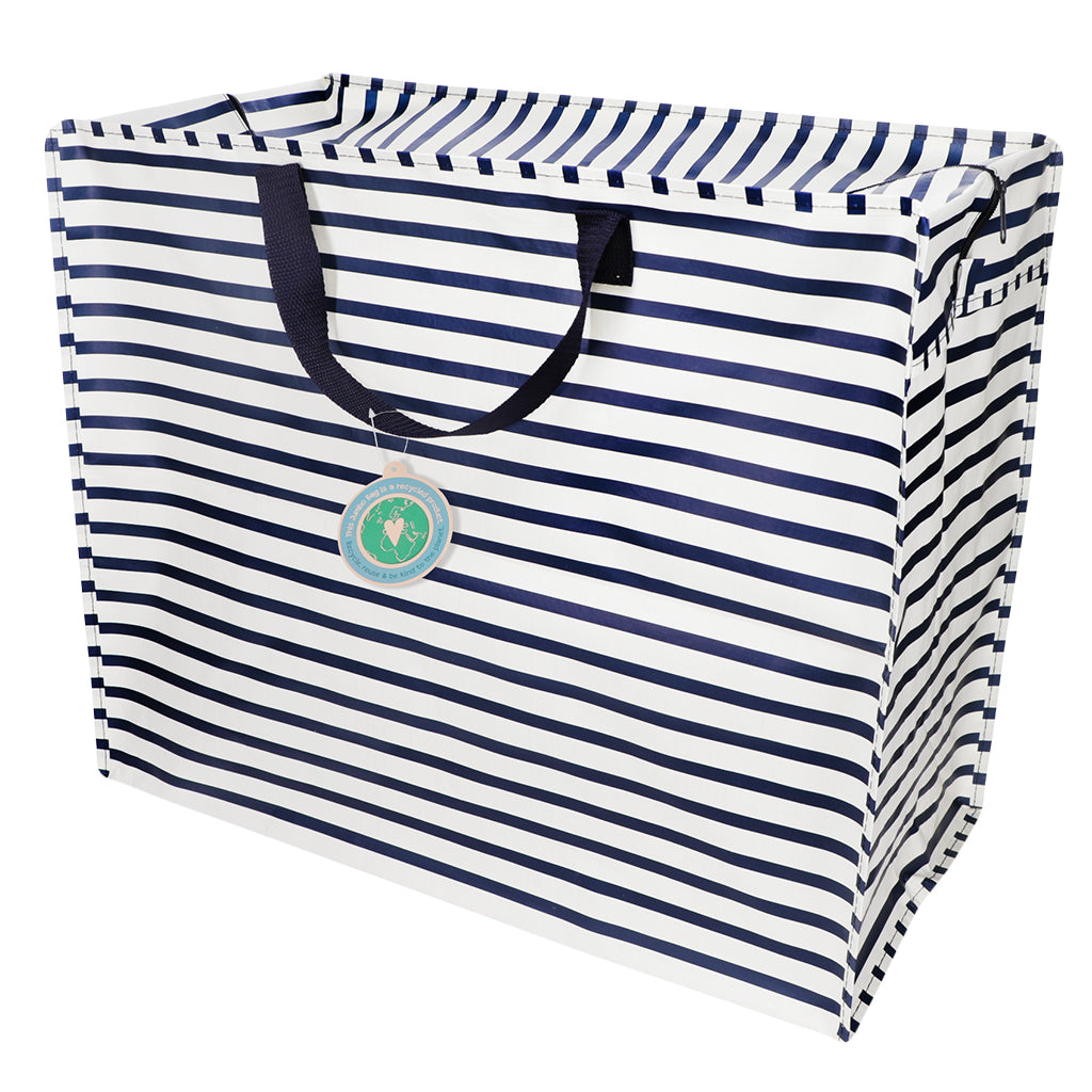 Bolsa gigante para almacenar diseño rayas