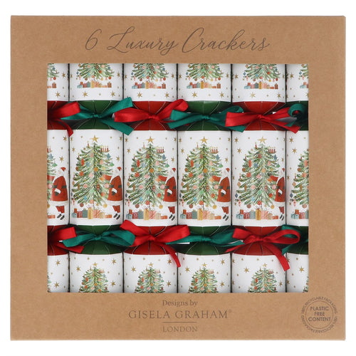 Crackers árbol de navidad ( 6 unidades)