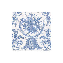 Cargar imagen en el visor de la galería, Servilletas cocktail "Romantic Toile Blue"