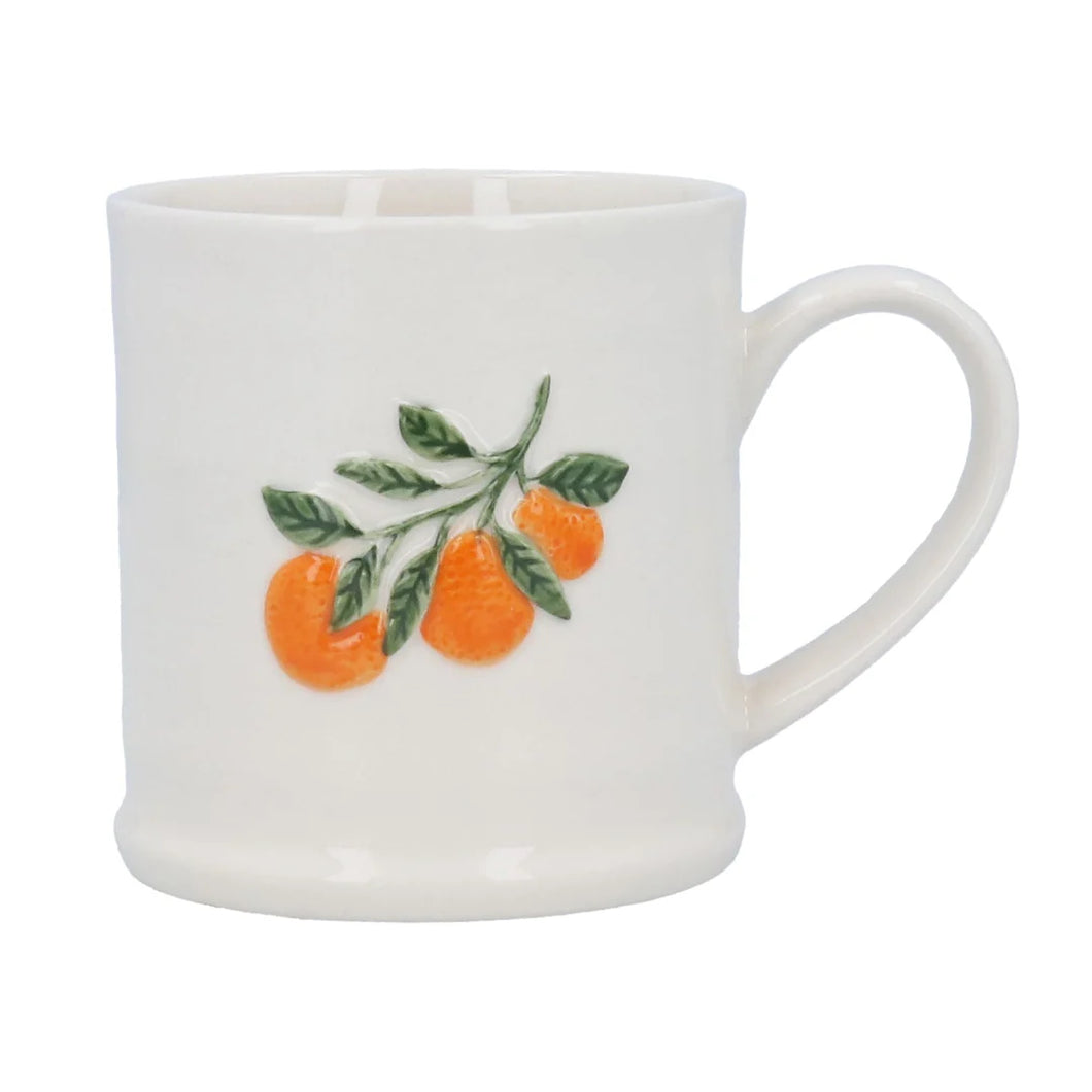 Mug de cerámica diseño naranjas