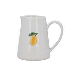 Mini jarra de cerámica con diseño limón