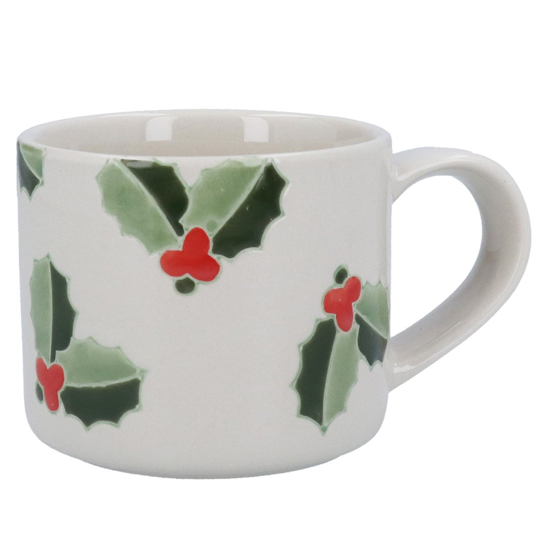 Taza de Gres diseño Acebo