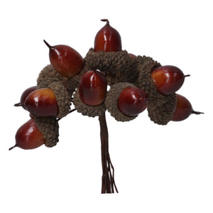 Racimo de Bellotas Marrones