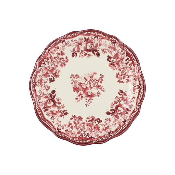 Plato de postre de porcelana diseño Faustine