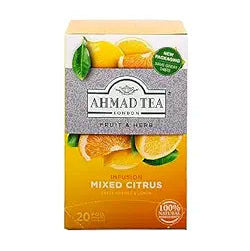 Infusión energizante naranja y limón