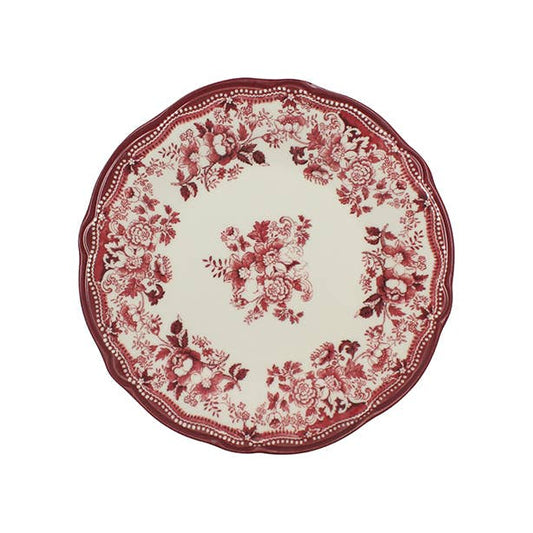 Plato de porcelana llano diseño Faustine