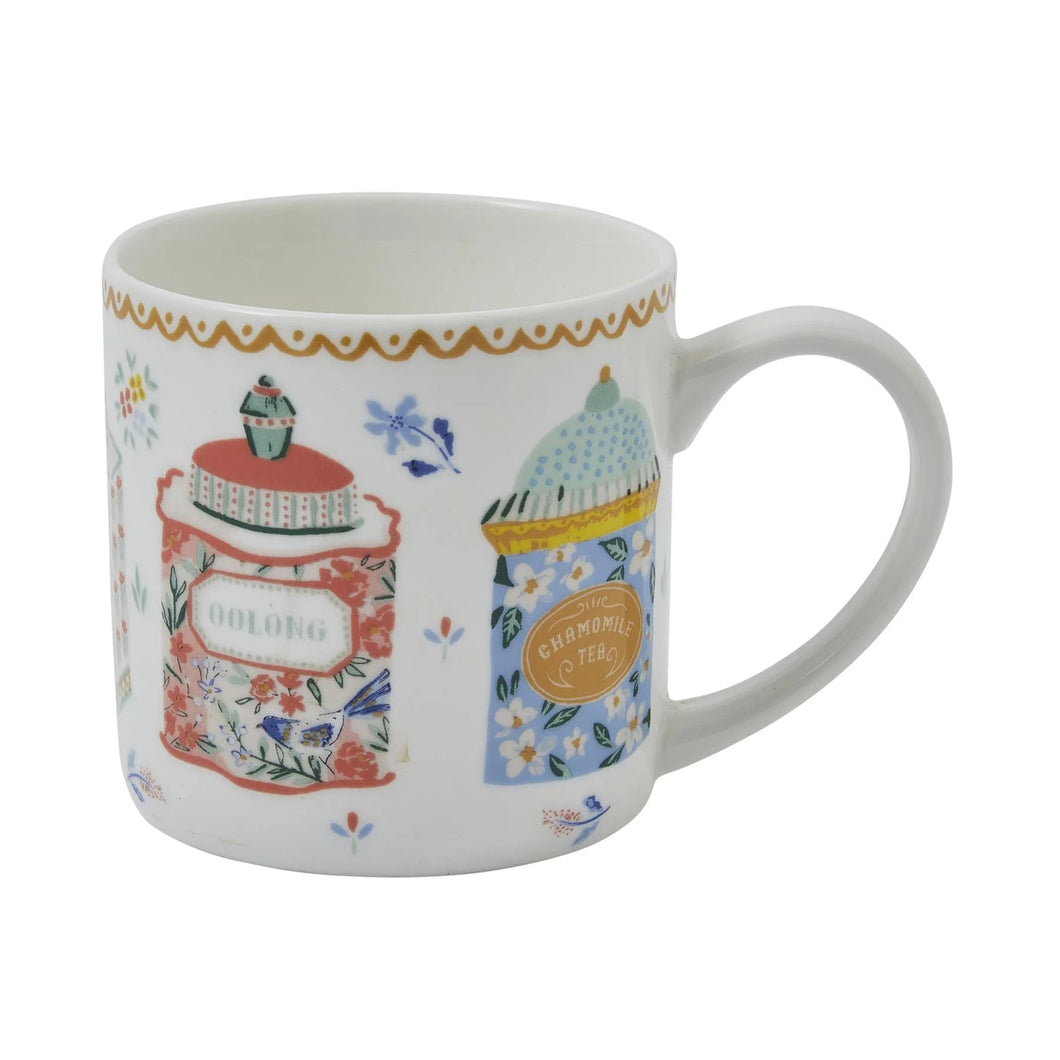 Taza diseño Botes de té