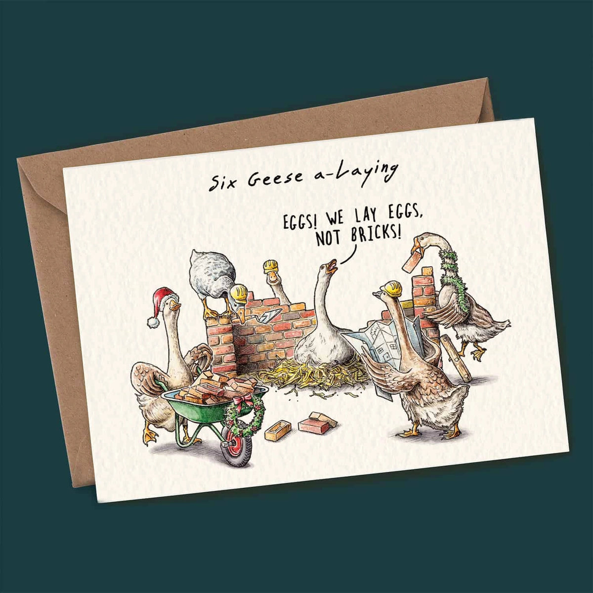 Pack de 12 tarjetas de Navidad “12 Days of Christmas”