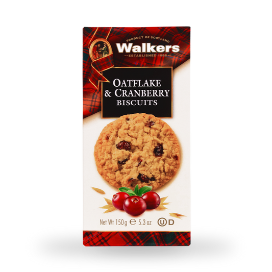 Galletas con copos de avena y arándanos