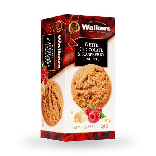 Galletas de frambuesa y chocolate blanco