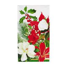 Cargar imagen en el visor de la galería, Servilletas de papel alargadas flores de navidad