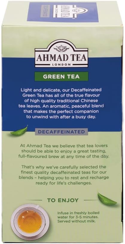 Té verde desteinado