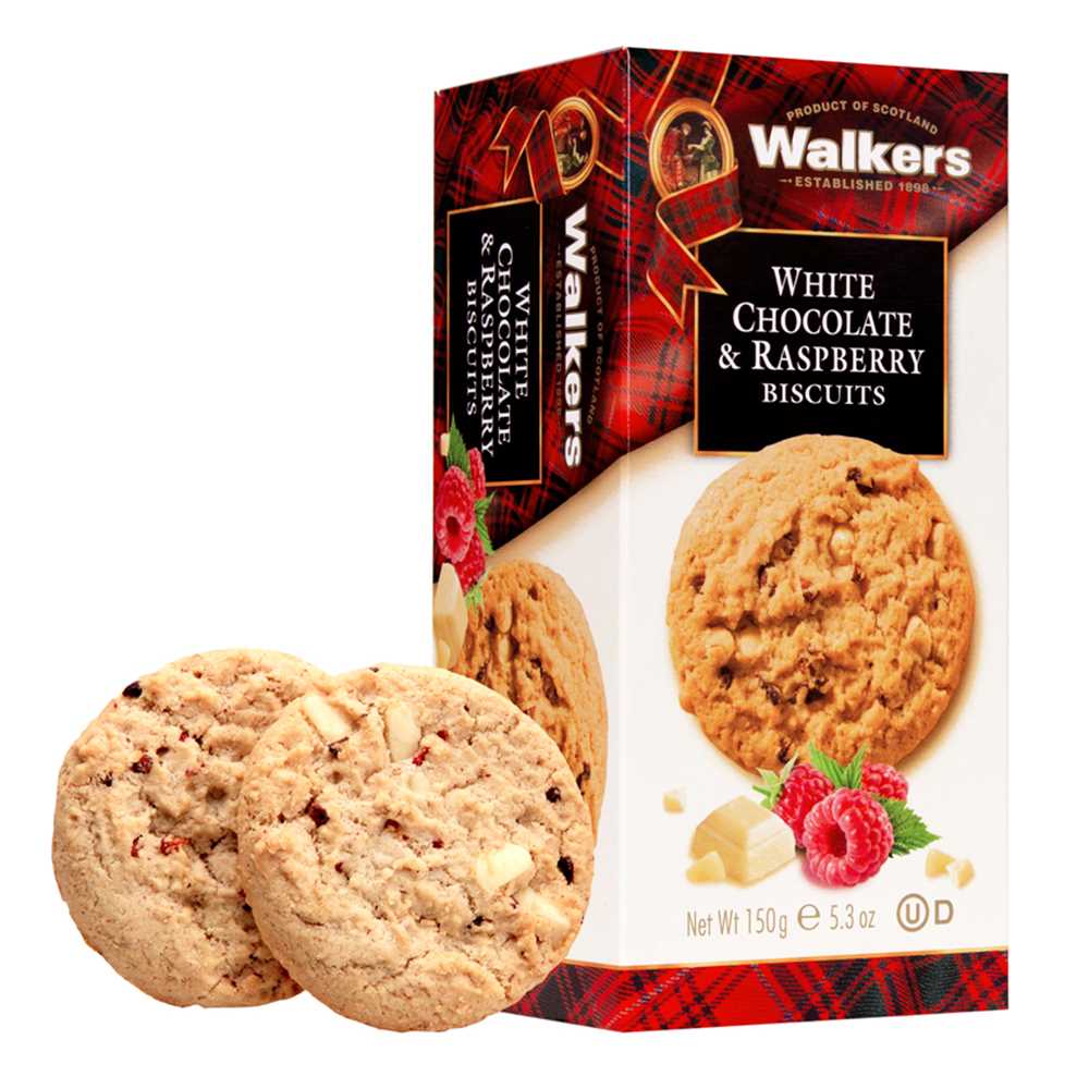 Galletas de frambuesa y chocolate blanco