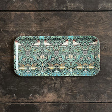 Cargar imagen en el visor de la galería, Bandeja alargada diseño Morris Bird - (32x15 cm)