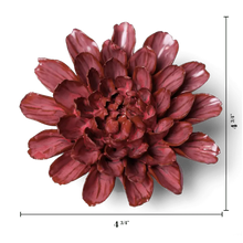 Cargar imagen en el visor de la galería, Flor de cerámica  de Pascua rosa