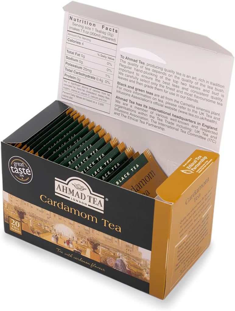 Té negro con cardamomo