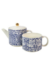 Cargar imagen en el visor de la galería, Set de Tetera y Taza para Uno William Morris Brother Rabbit
