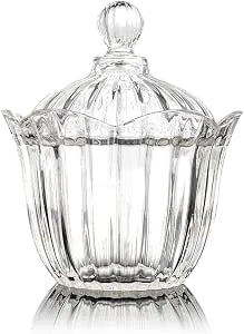 Caja de cristal con tapa