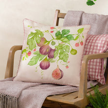 Cargar imagen en el visor de la galería, Almohadón exterior estampado Fig Gardens  (43 x 43 cm)