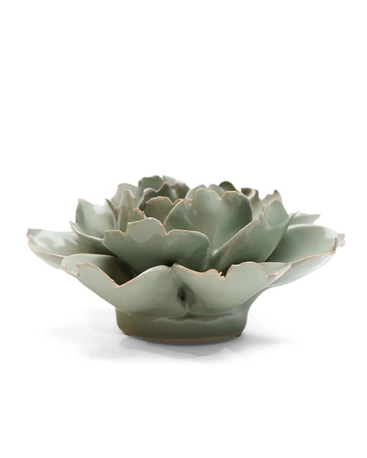 Flor de cerámica de  jardín Inglés