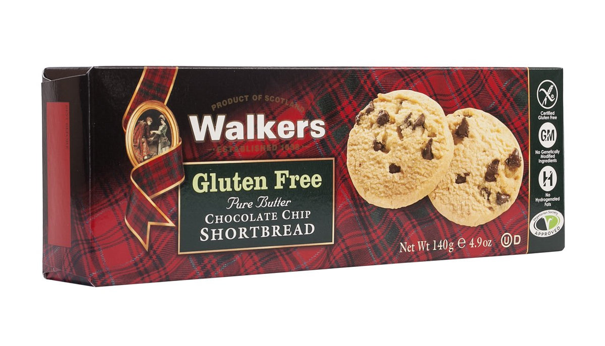 Galletas de mantequilla con pepitas de chocolate sin gluten