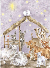 Cargar imagen en el visor de la galería, Calendario de Adviento &quot;Lejos en un pesebre&quot;