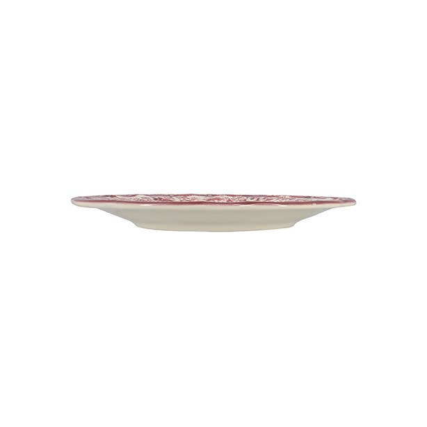 Plato de postre de porcelana diseño Faustine