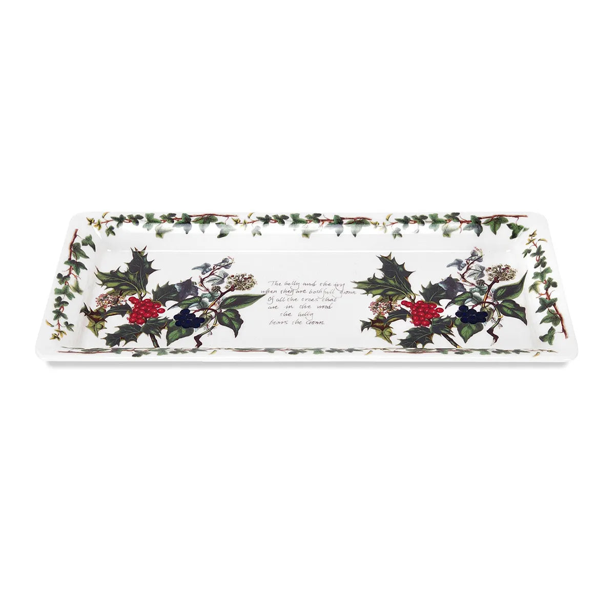 Bandeja rectangular cake "The Holly and The Ivy"