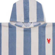 Cargar imagen en el visor de la galería, Poncho de playa - Azul - Captura del día - 65 x 65 cm