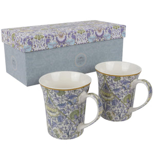 Set de dos tazas de porcelana diseño Lodden