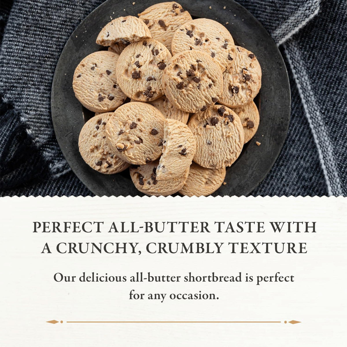 Galletas de mantequilla con pepitas de chocolates Walkers