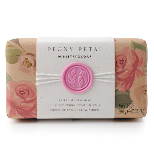 Jabón Inglés fragancia Pétalos de Peonía