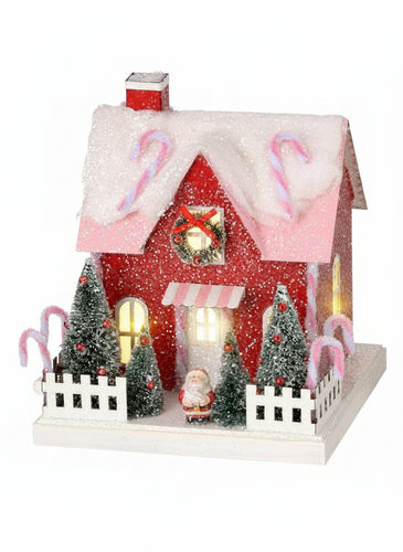 Casa de Pueblo Navideña 