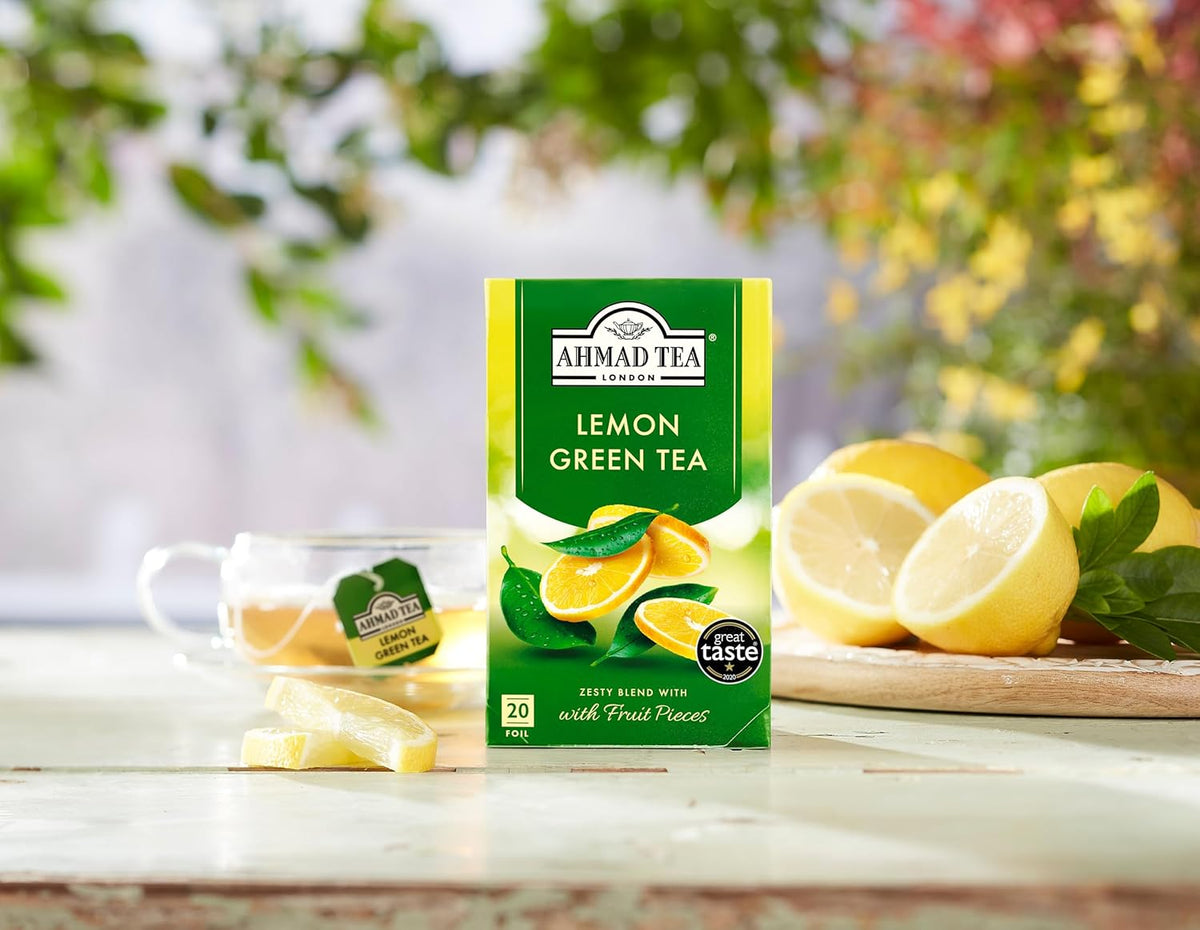Té verde con limón