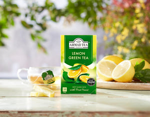 Té verde con limón