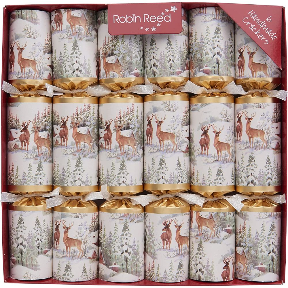 Crackers Navideños Winter Deer
