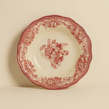 Cargar imagen en el visor de la galería, Plato hondo de porcelana diseño Faustine