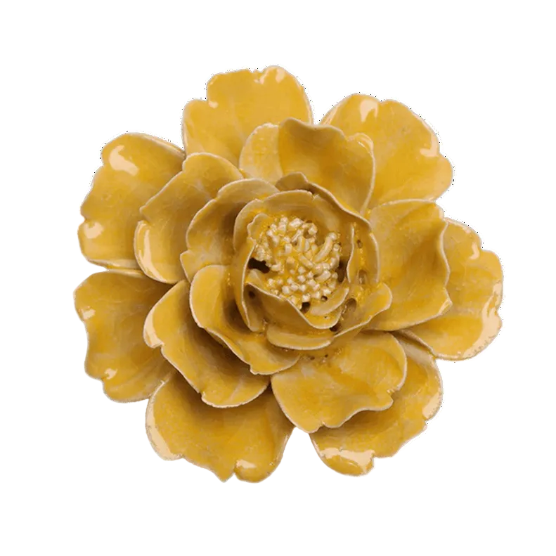 Flor de cerámica nacimiento de junio fresca de primavera