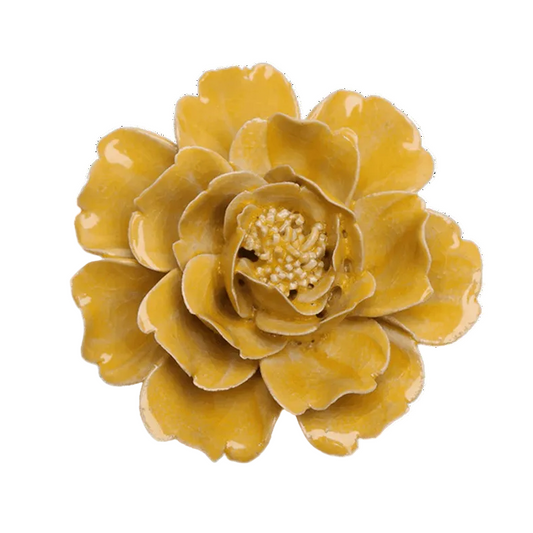 Flor de cerámica nacimiento de junio fresca de primavera