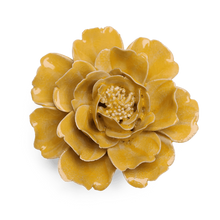 Cargar imagen en el visor de la galería, Flor de cerámica nacimiento de junio fresca de primavera