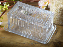 Cargar imagen en el visor de la galería, Mantequillero de cristal rectangular