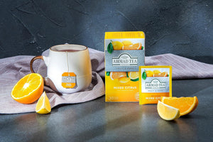 Infusión energizante naranja y limón
