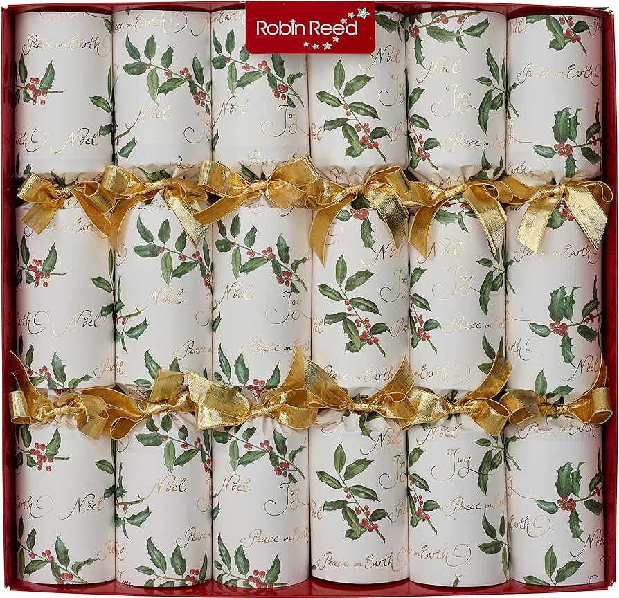 Crackers Navideños Robin Reed Elegance Holiday