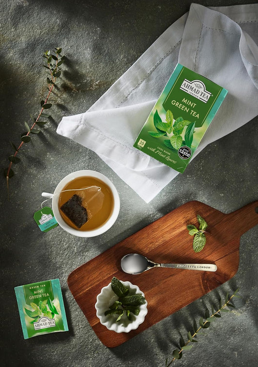 Té verde con menta