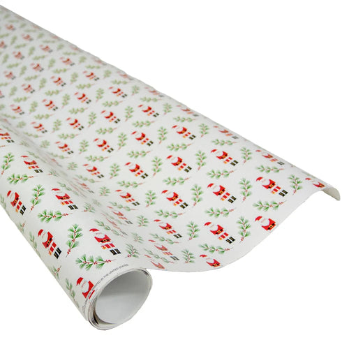 Rollo de papel de regalo Cascanueces Santa